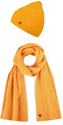 Vuch - Dámský set - čepice a šála Rowdy Set Yellow
