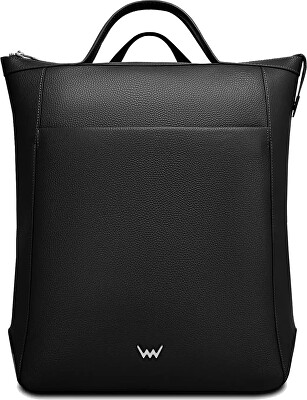 Vuch - Kožený batoh Sceeny Black