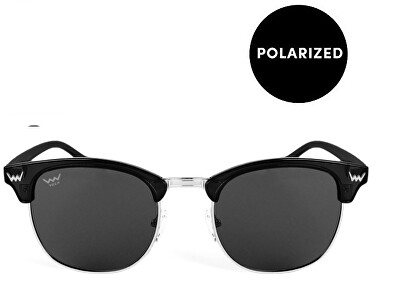 Vuch - Polarizační sluneční brýle Brigida Metal Black