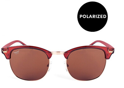 Vuch - Polarizační sluneční brýle Brigida Metal Brown
