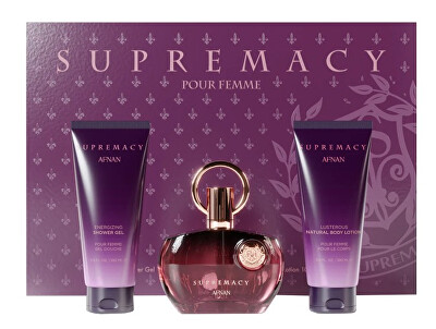 Afnan - Supremacy Purple - EDP 100 ml + sprchový gel 100 ml + hydratační tělové mléko 100 ml