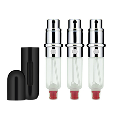 Travalo - Classic HD - plnitelný flakon 3 x 5 ml (černý)