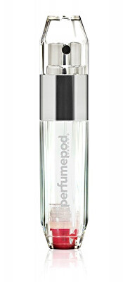 Travalo - Pod Crystal - plnitelný flakon 5 ml (stříbrný)