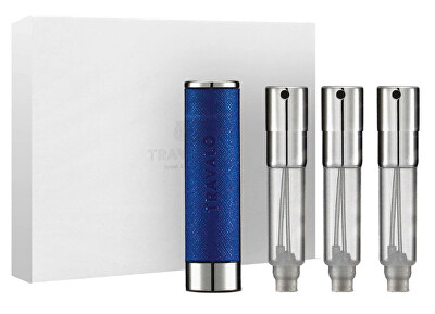 Travalo - Walzer - plniteľný flakón 3 x 5 ml (modrý)