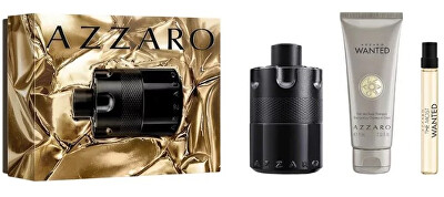 Azzaro - The Most Wanted Intense - EDP 100 ml + 2v1 sprchový gel a šampon 75 ml + EDP 10 ml