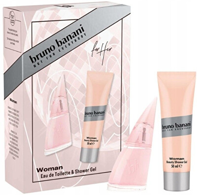 Bruno Banani - Woman - EDT 30 ml + sprchový gel 50 ml