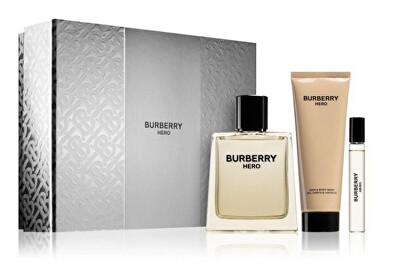Burberry - Burberry Hero - EDT 100 ml + sprchový gel 75 ml + EDT 10 ml