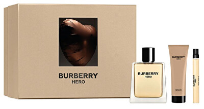 Burberry - Burberry Hero - EDT 100 ml + tusfürdő 75 ml + EDT 10 ml