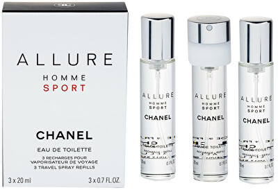 Chanel - Allure Homme Sport - EDT náplň (3 x 20 ml)