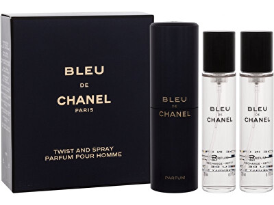 Chanel - Bleu De Chanel Parfum - parfém 3 x 20 ml