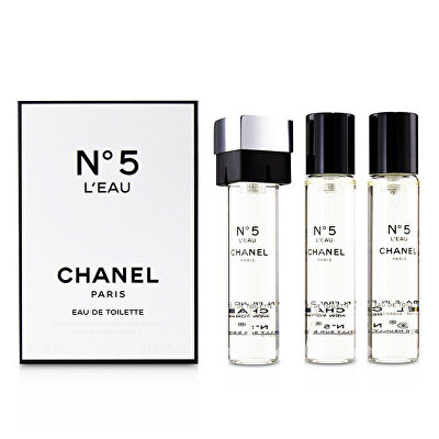 Chanel - Chanel No. 5 L´Eau - EDT náplň (3 x 20 ml)