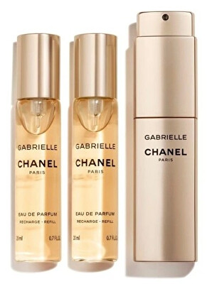 Chanel - Gabrielle - EDP 20 ml (plnitelný flakon) + 2 x 20 ml (náplň)