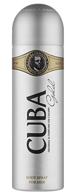 Cuba - Cuba Gold - deodorant ve spreji