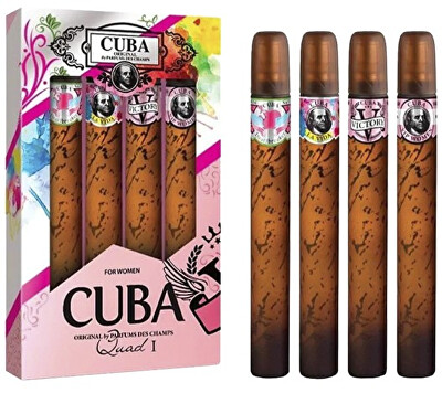 Cuba - Dárková sada Cuba - EDP 4 x 35 ml