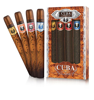 Cuba - Dárková sada Cuba - EDT 4 x 35 ml
