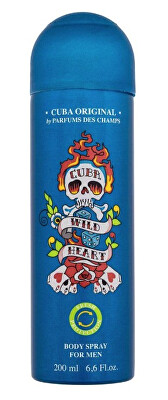 Cuba - Wild Heart For Men - deodorant ve spreji