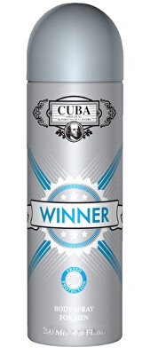 Cuba - Winner For Men - deodorant ve spreji