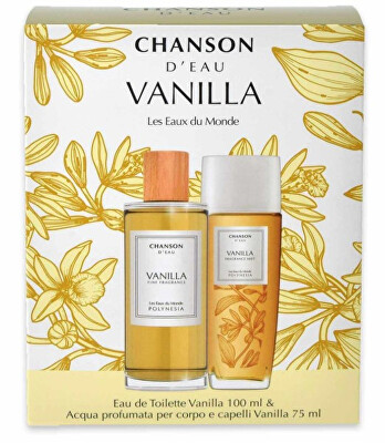 Chanson - Chanson D’Eau Vanilla - EDT 100 ml + spray de corp 75 ml