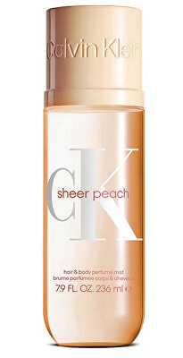 Calvin Klein - Sheer Peach - test és hajpermet