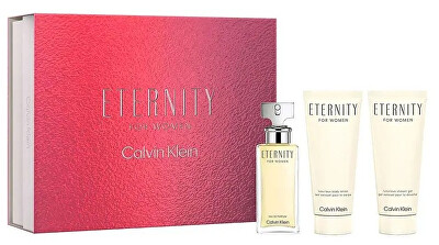 Calvin Klein - Eternity - EDP 100 ml + tělové mléko 100 ml + EDP 10 ml