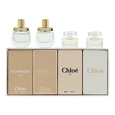 Chloé - Miniatury Chloé - Chloé EDP 5 ml + Chloé EDT 5 ml + Nomade EDP 5 ml + Nomade EDT 5 ml