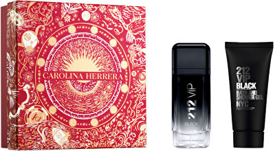 Carolina Herrera - 212 VIP Black - EDP 100 ml + sprchový gel 100 ml