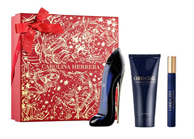 Carolina Herrera - Good Girl - EDP 80 ml + tělové mléko 100 ml + EDP 10 ml