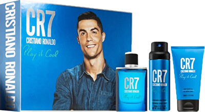 Cristiano Ronaldo - CR7 Play It Cool - EDT 100 ml + deodorant 150 ml + sprchový gel 150 ml