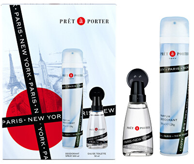 Coty - Prêt à Porter - EDT 50 ml + deodorant ve spreji 200 ml