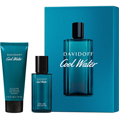 Davidoff - Cool Water Man - EDT 40 ml + sprchový gel 75 ml