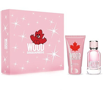 Dsquared² - Wood For Her - EDT 30 ml + tělové mléko 50 ml