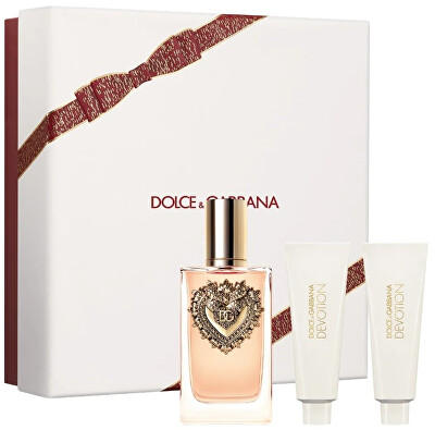 Dolce & Gabbana - Dolce & Gabbana Devotion - EDP 100 ml + sprchový gel 50 ml + tělové mléko 50 ml