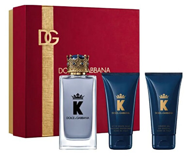 Dolce & Gabbana - K By Dolce & Gabbana - EDT 100 ml + sprchový gel 50 ml + balzám po holení 50 ml