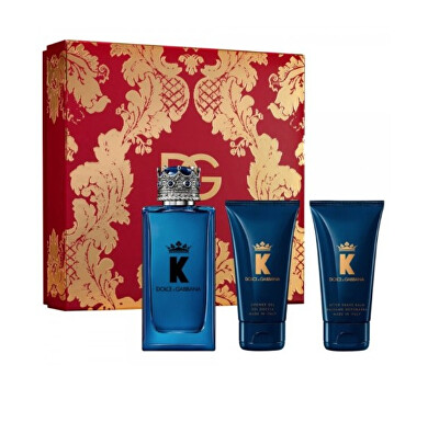 Dolce & Gabbana - K By Dolce & Gabbana - EDT 100 ml + tusfürdő 50 ml + borotválkozás utáni balzsam 50 ml