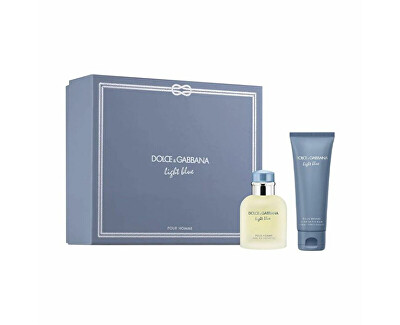Dolce & Gabbana - Light Blue Pour Homme - EDT 75 ml + balzám po holení 75 ml