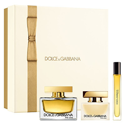 Dolce & Gabbana - The One - EDP 75 ml + vlasový sprej 30 ml + EDP 10 ml
