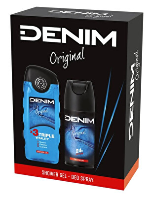 Denim - Original - deodorant ve spreji 150 ml + sprchový gel 250 ml