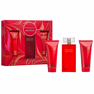 Elizabeth Arden - Red Door - EDT 100 ml + tělové mléko 100 ml + sprchový gel 100 ml