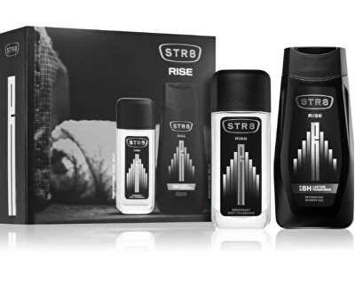 STR8 - Rise - deodorant s rozprašovačem 85 ml + sprchový gel 250 ml