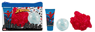 EP Line - Spiderman - toaletní taška + sprchový gel 35 ml + bomba do koupele + mycí houba
