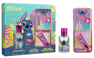 EP Line - Stitch - EDT 30 ml + lesk na rty + oční stíny