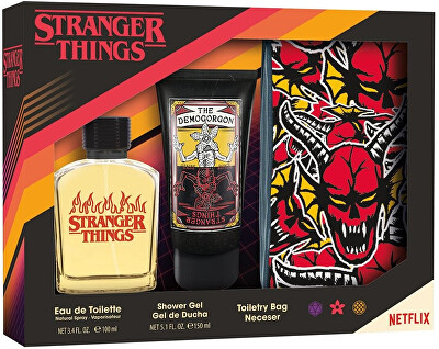 EP Line - 2. JAKOST -  Stranger Things - EDT 100 ml + sprchový gel 150 ml + toaletní taška