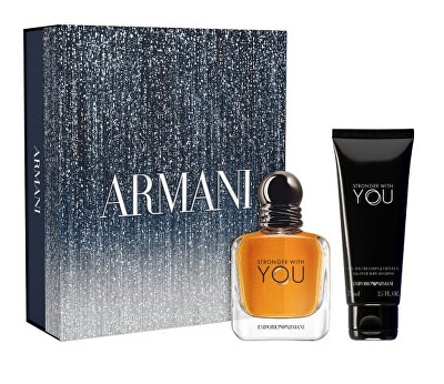 Giorgio Armani - Emporio Armani Stronger With You - EDT 50 ml + sprchový gel 75 ml