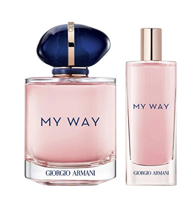 Giorgio Armani - My Way - EDP 90 ml (plnitelná) + EDP 15 ml