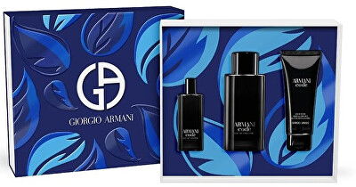 Giorgio Armani - Code For Men (2023) - EDT (plnitelná) 125 ml + sprchový gel 75 ml + EDT 15 ml