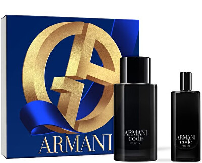 Giorgio Armani - Code Parfum - parfém 75 ml (plnitelný) + parfém 15 ml