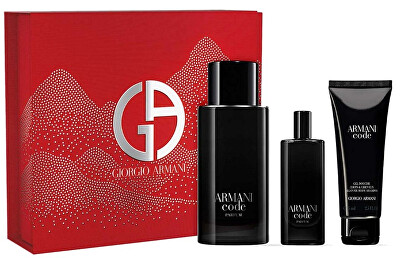 Giorgio Armani - Code Parfum - parfém 125 ml (plnitelný) + sprchový gel 75 ml + parfém 15 ml