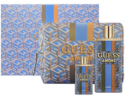 Guess - Amore Capri - EDT 100 ml + EDT 7,5 ml + kosmetická taška