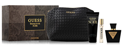Guess - Seductive Noir Woman - EDT 75 ml + EDT 15 ml + tělové mléko 100 ml + kosmetická taška