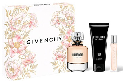 Givenchy - L´Interdit – EDP 80 ml + telové mlieko 75 ml + EDP 12,5 ml